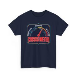 Midlife Crisis Meter – Unisex T-Shirt – Approaching the Red Zone - Image 23