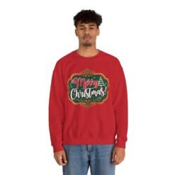 Merry Christmas - Unisex Sweatshirt – Cozy Cheer, All Season Long - Image 5