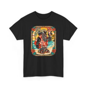 Krampus Island – Unisex T-Shirt – Naughty List, Meet Paradise