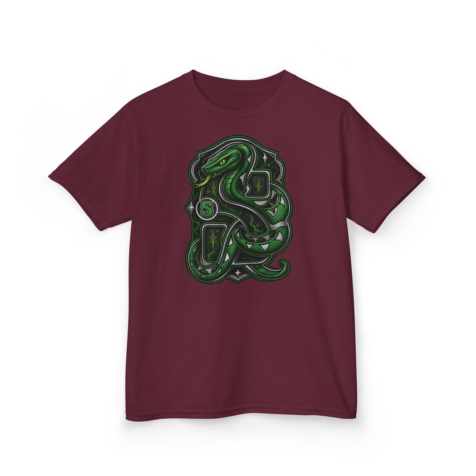 House of Snake – Kids T-Shirt – Young Wizards with Clever Plans - Image 14