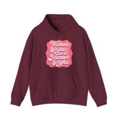 Women’s Rights Are Human Rights – Unisex Hoodie – Warmth with a Voice - Image 8