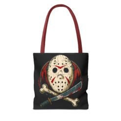 Jason Voorhees Jolly Roger - Tote Bag – Friday the 13th Horror - Image 14