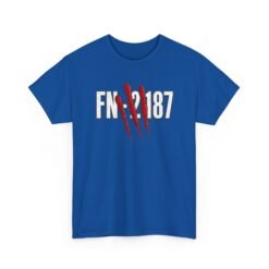 FN-2187 Red Handprint – Unisex T-Shirt – A Number With a Story - Image 26