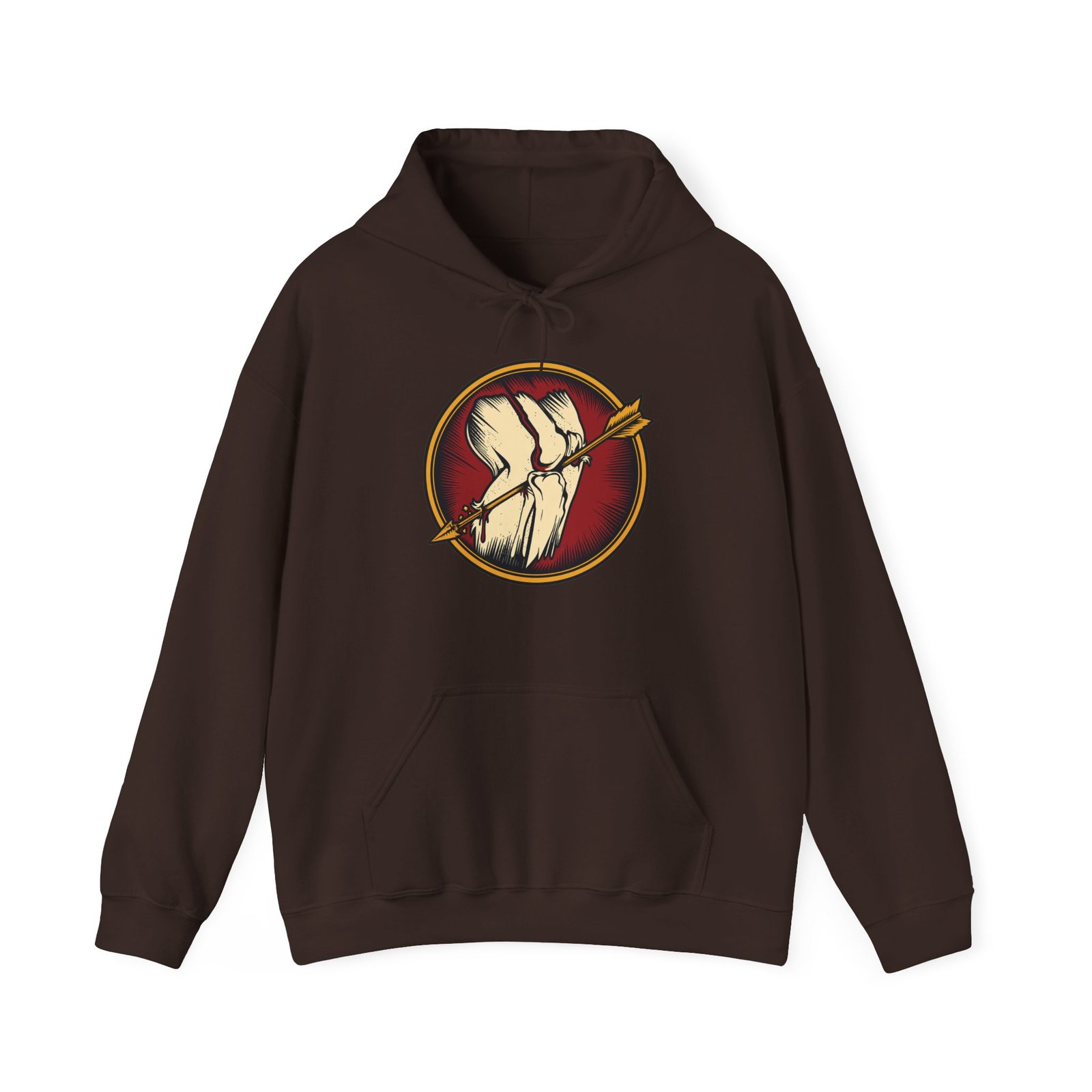 Arrow to the Knee – Unisex Hoodie – I Used to Be an Adventurer - Image 6