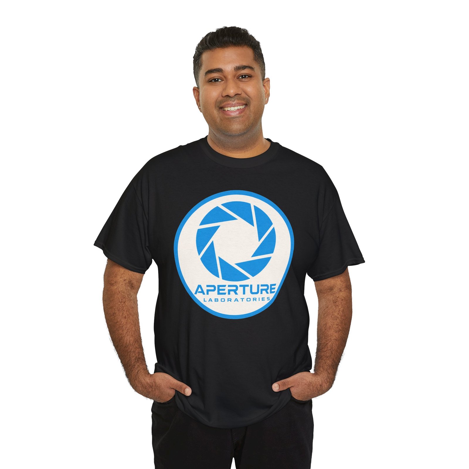 Aperture Science – Unisex T-Shirt – Science. Testing. Questionable Ethics. - Image 7
