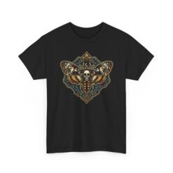 🦋 Death's Head Moth Unisex T-Shirt – Elegantly Macabre