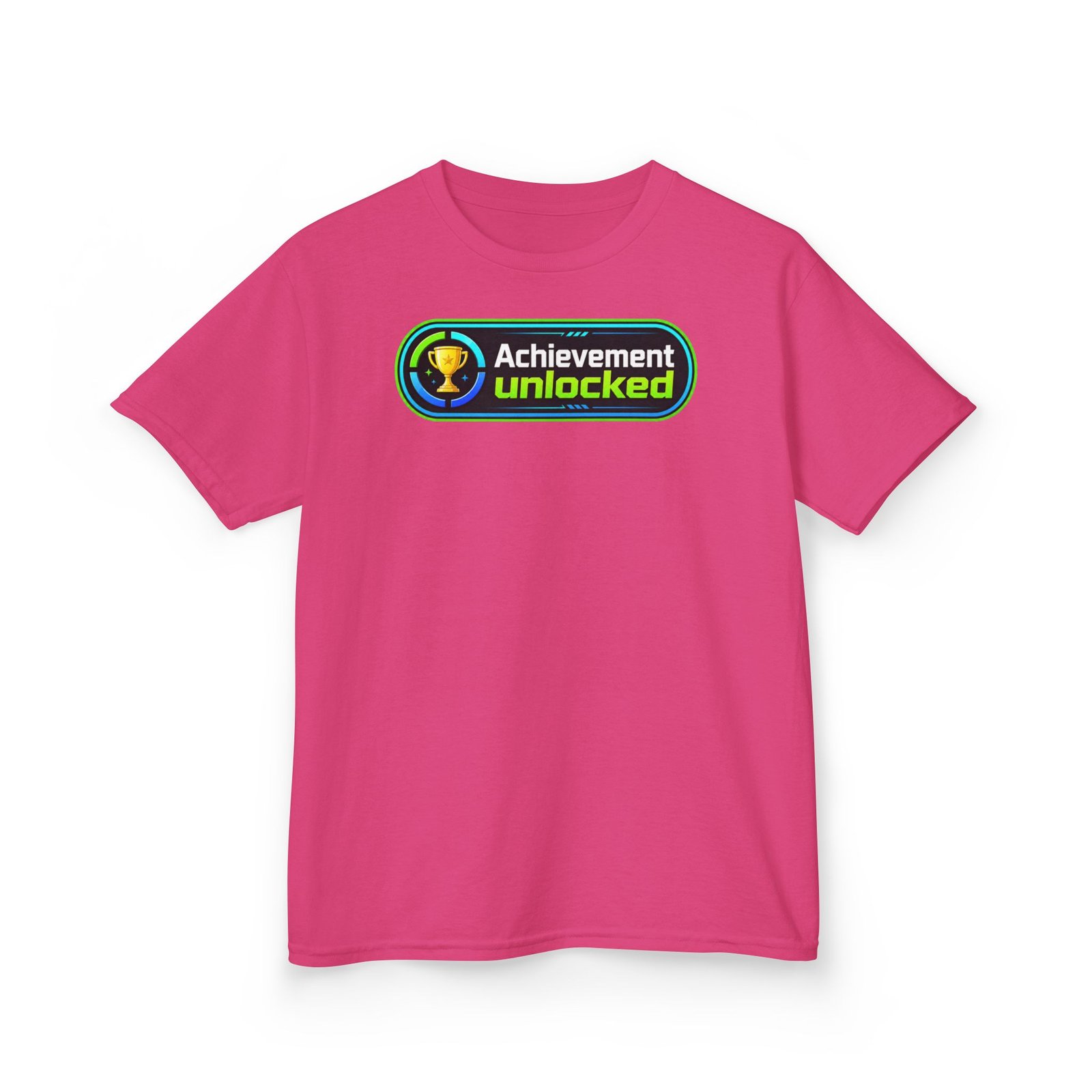 Achievement Unlocked – Kids T-Shirt – Junior Gamer Level Up - Image 9