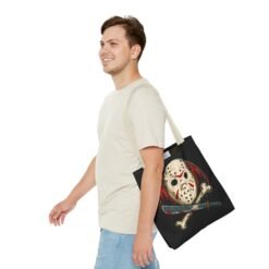 Jason Voorhees Jolly Roger - Tote Bag – Friday the 13th Horror - Image 43