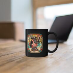 Krampus Island – Black 11oz or 15oz Mug – Naughty Never Looked So Chill - Image 6