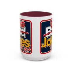 Dad Jokes – Color Accent Mug – Get It? You Will. - Image 15