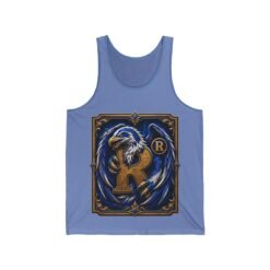 House of Eagle – Unisex Jersey Tank Top – Cool Wizarding School Style for Clever Minds - Image 9