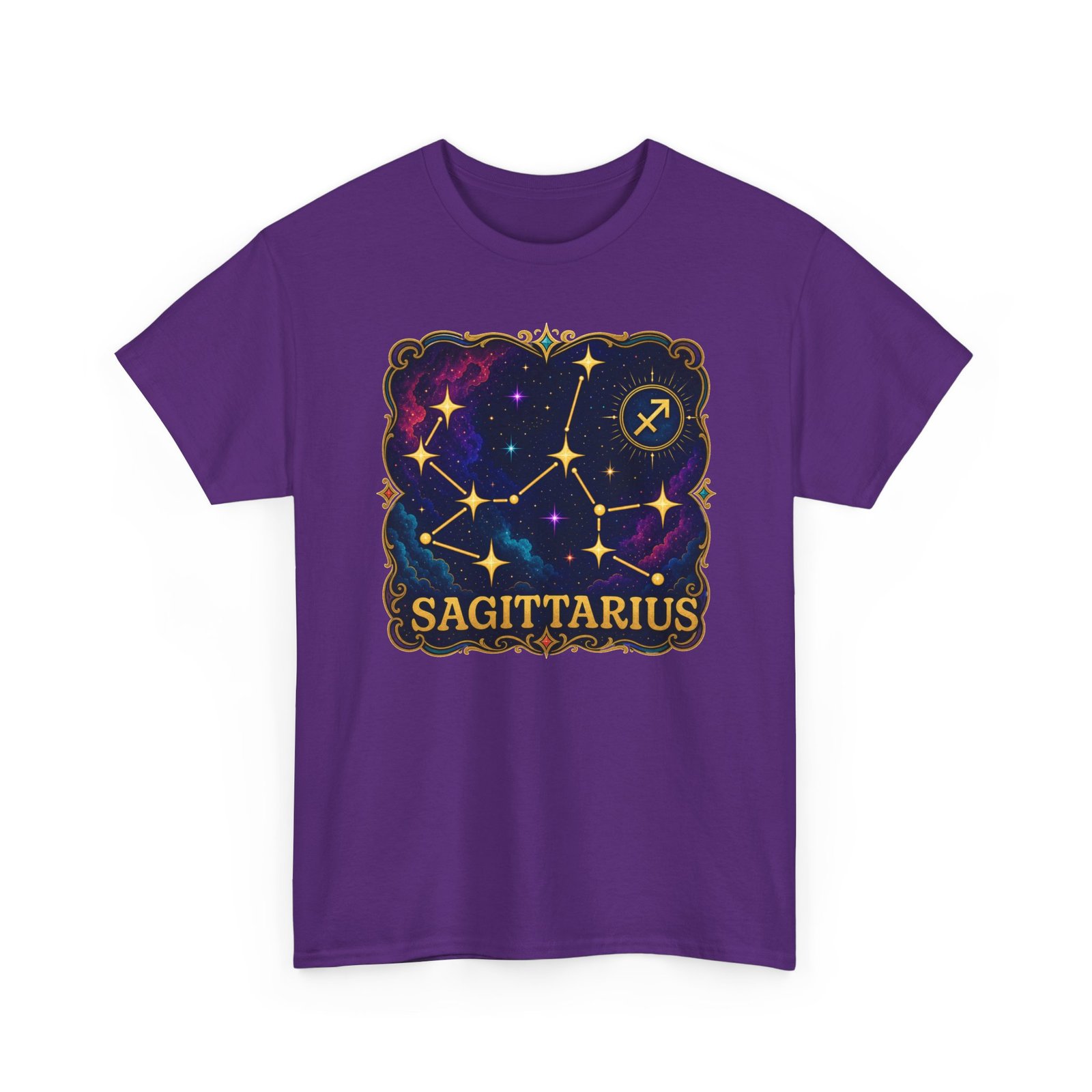 Sagittarius Constellation - Unisex T-Shirt – Aim for the Stars - Image 25