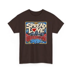 Spread the Love the Brooklyn Way – Unisex T-Shirt – Brooklyn Street Art Style - Image 10