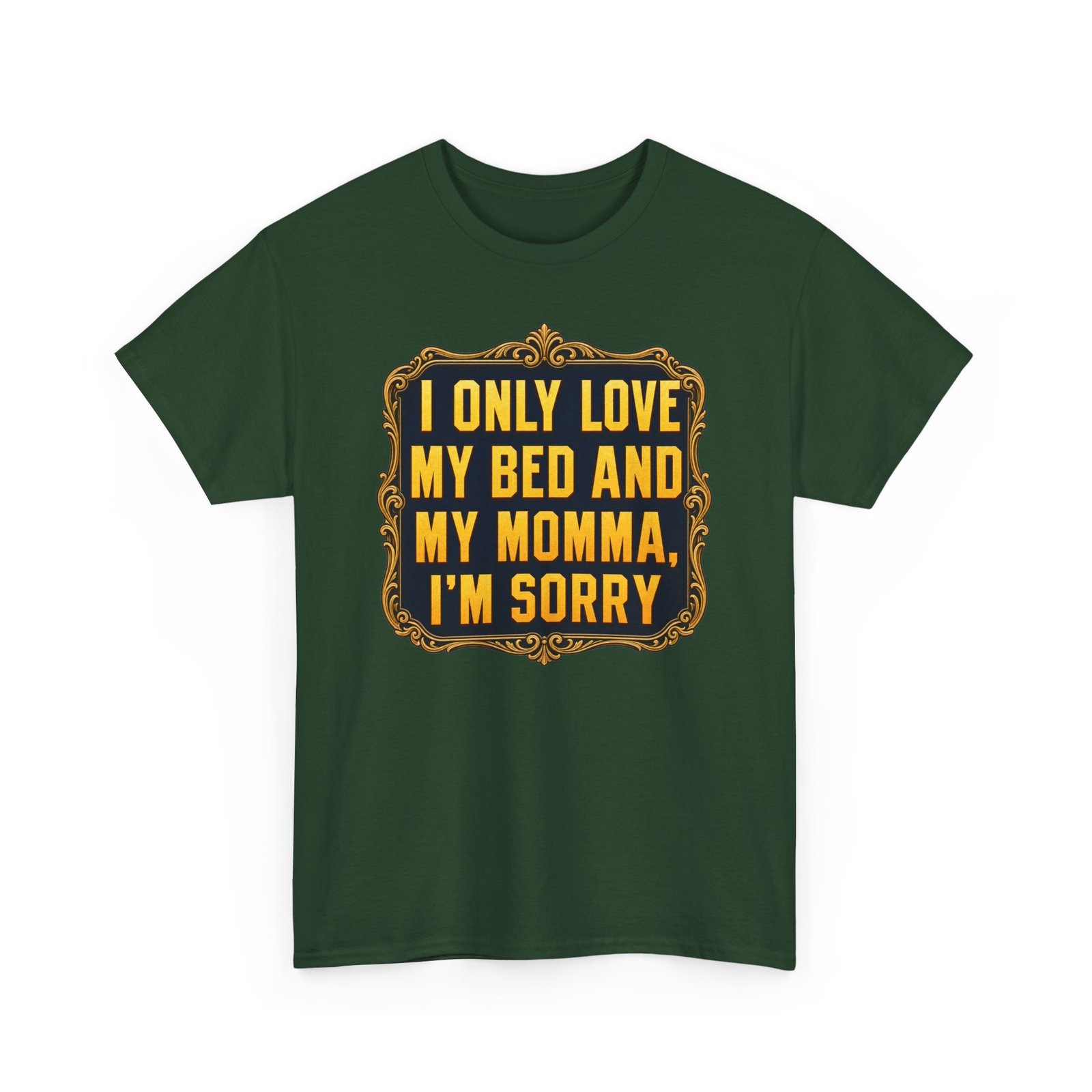 My Bed and My Momma – Unisex T-Shirt – Funny Hip-Hop Lyric Quote - Image 15