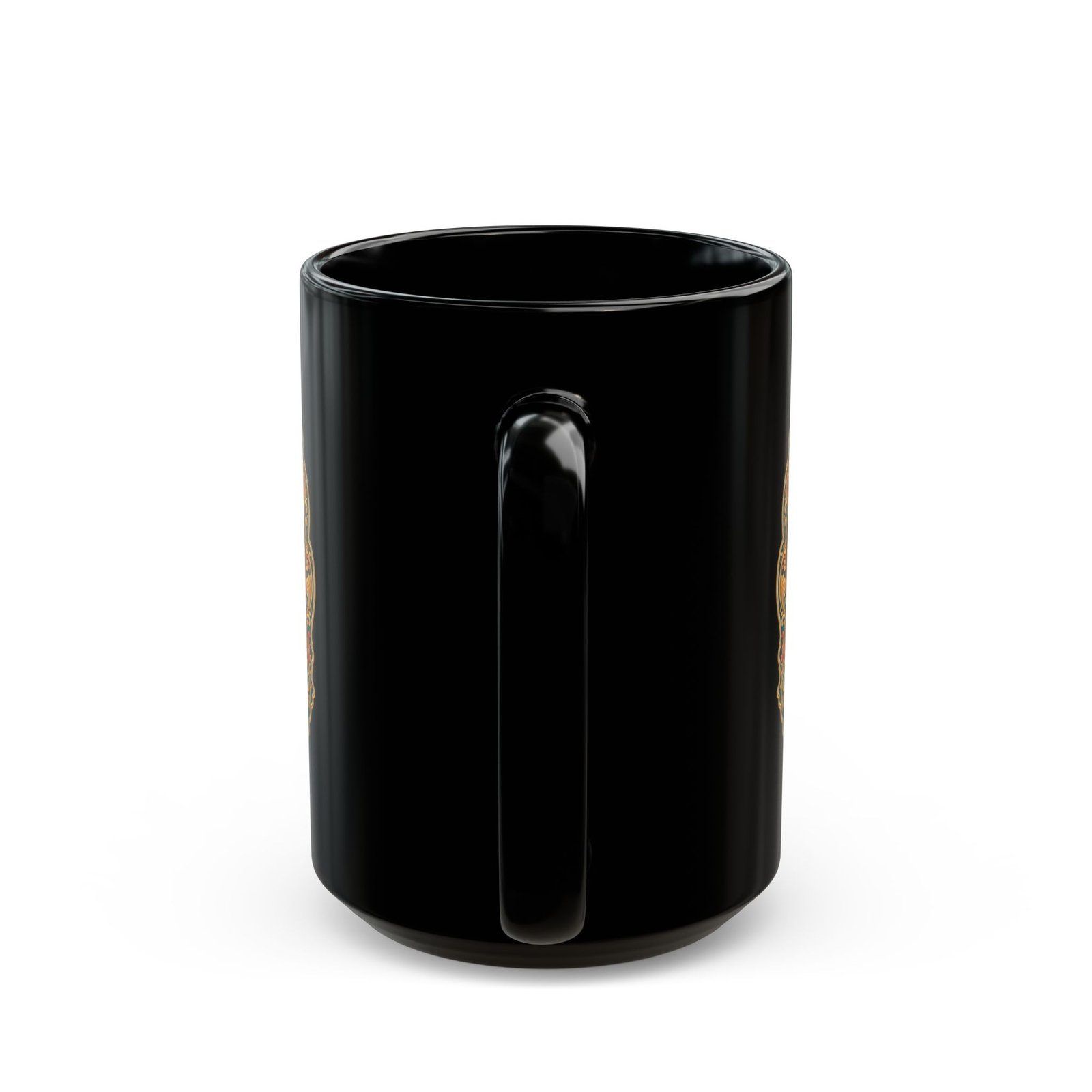 Lord Ganesha – Black Mug – Wisdom, New Beginnings & Meaningful Moments - Image 8