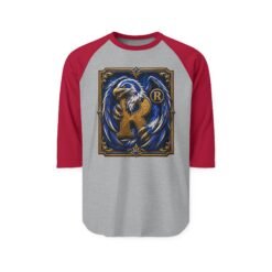 House of Eagle – Unisex Raglan T-Shirt – Wizarding School Style for Clever Competitors - Image 10