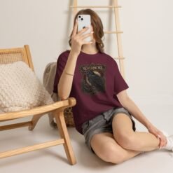 Nevermore – Unisex T-Shirt – Gothic Literature, Raven and Edgar Allan Poe - Image 4