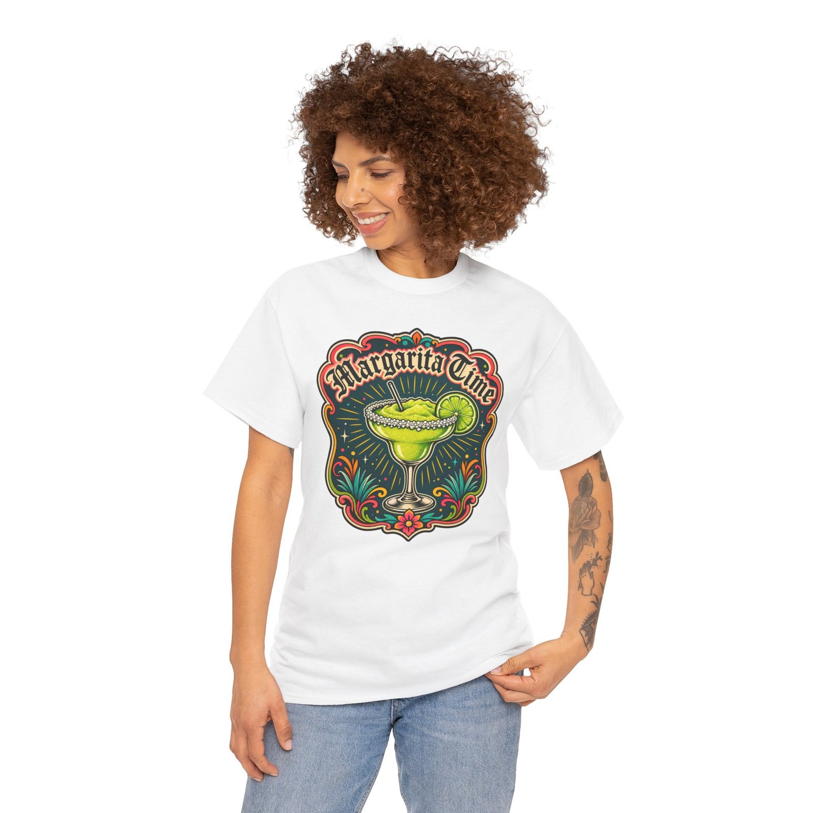 Margarita Time - Unisex T-Shirt – Salt, Lime, and Good Vibes - Image 4