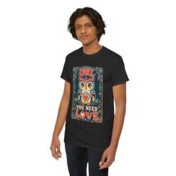 Owl You Need Is Love – Unisex T-Shirt – A Hoot of a Love Story - Image 4