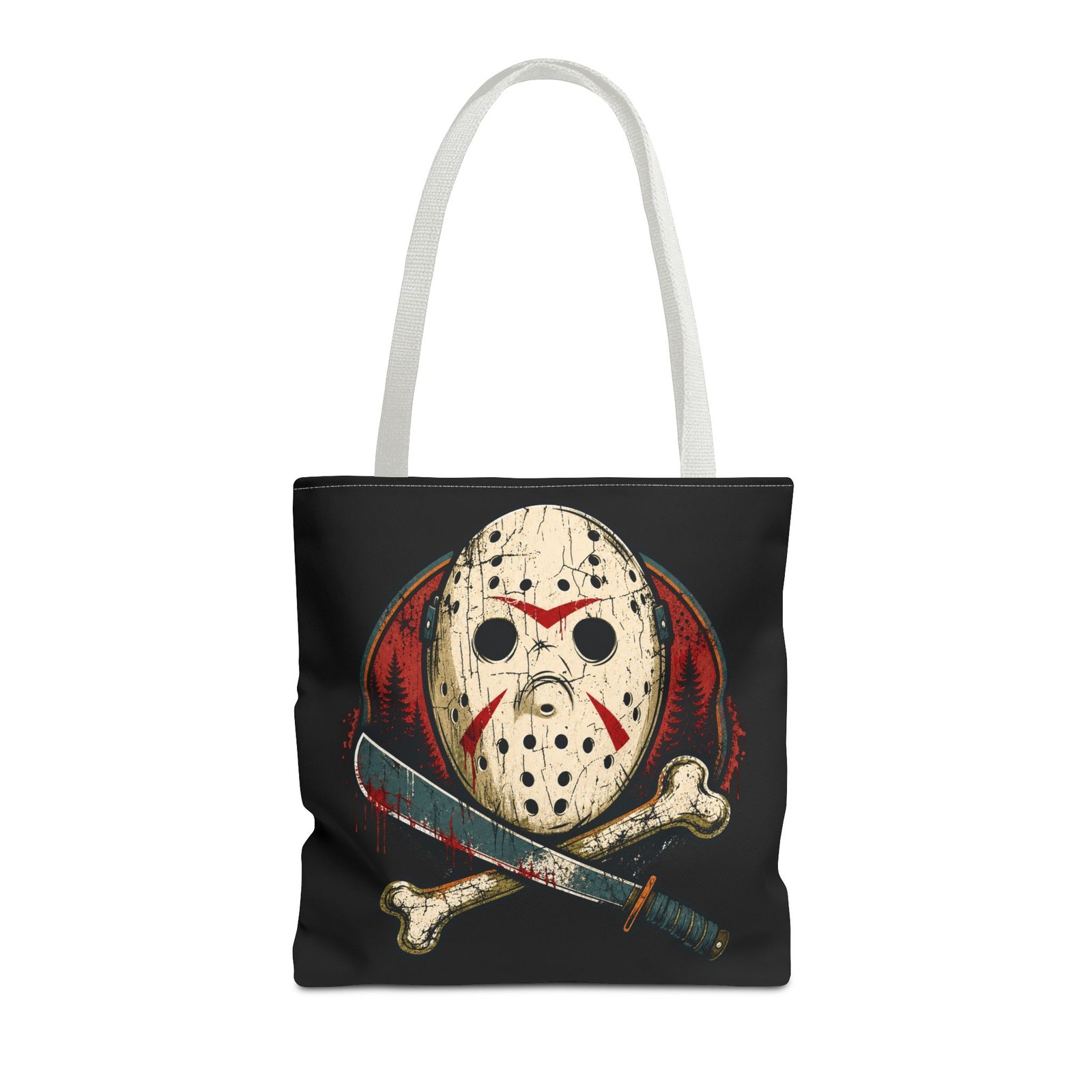 Jason Voorhees Jolly Roger - Tote Bag – Friday the 13th Horror - Image 29