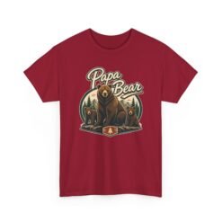 Papa Bear – Unisex T-Shirt – Proud Protector of the Den - Image 23
