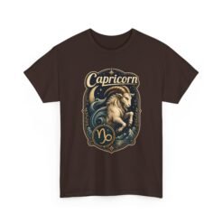 Capricorn Zodiac - Unisex T-Shirt – Sea-Goat, Astrology and Earth Sign - Image 11