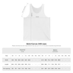 House of Badger – Unisex Jersey Tank Top – Wizarding School Pride - Image 3