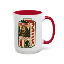 Missing Bigfoot – Color Accent 11oz or 15oz Mug – Have You Seen This Sasquatch? - Image 11