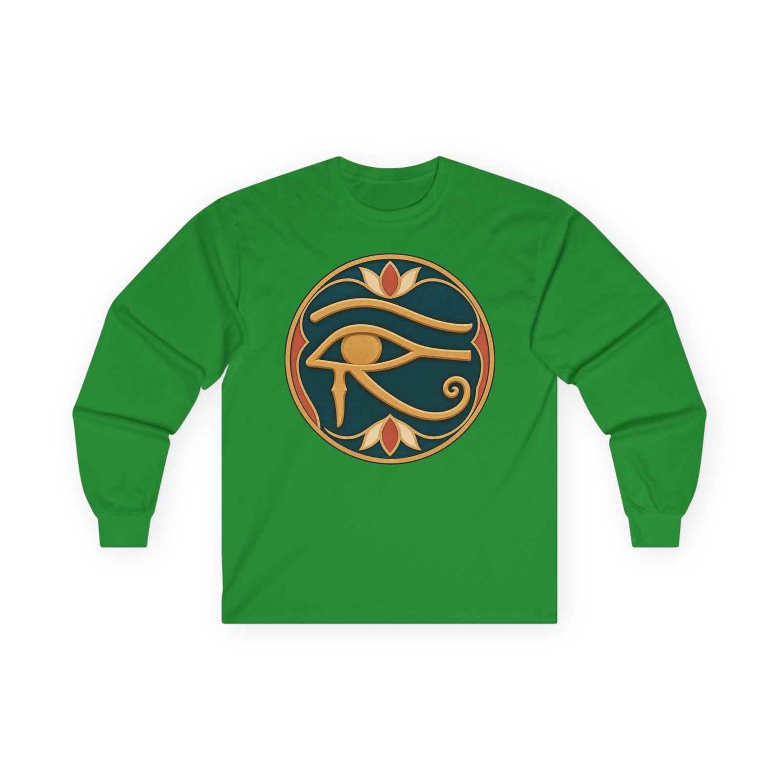 Eye of Horus - Unisex Long Sleeve T-Shirt – Ancient Egyptian Symbol, Timeless Style - Image 11
