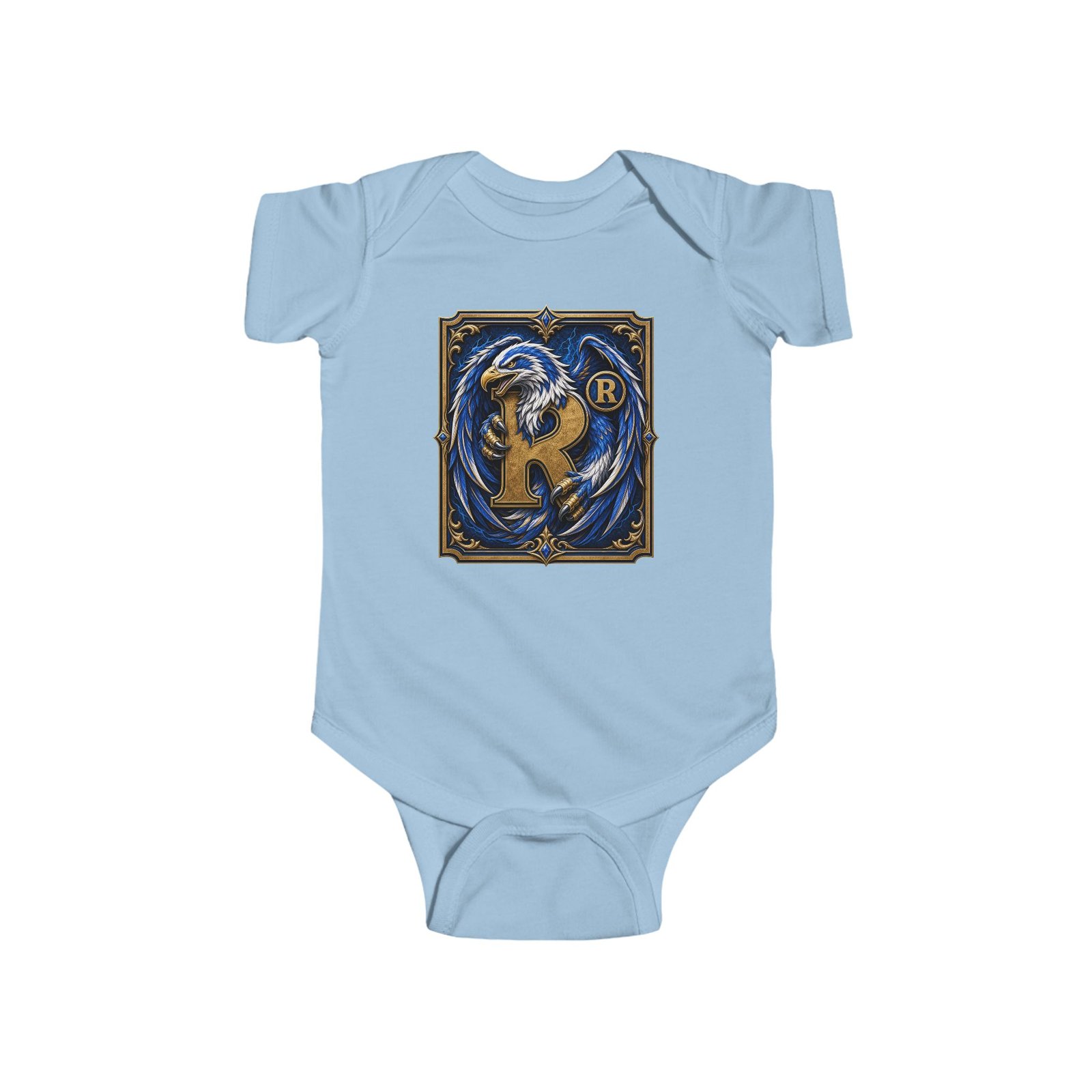 House of Eagle – Baby Bodysuit – Tiny Wizard, Big Curiosity - Image 7