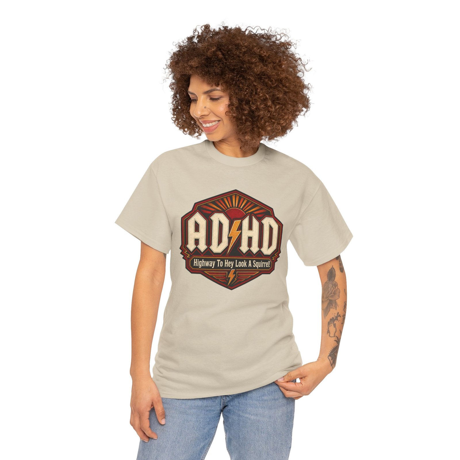 ADHD Highway - Unisex T-Shirt – Fast Lane to Distraction! - Image 2