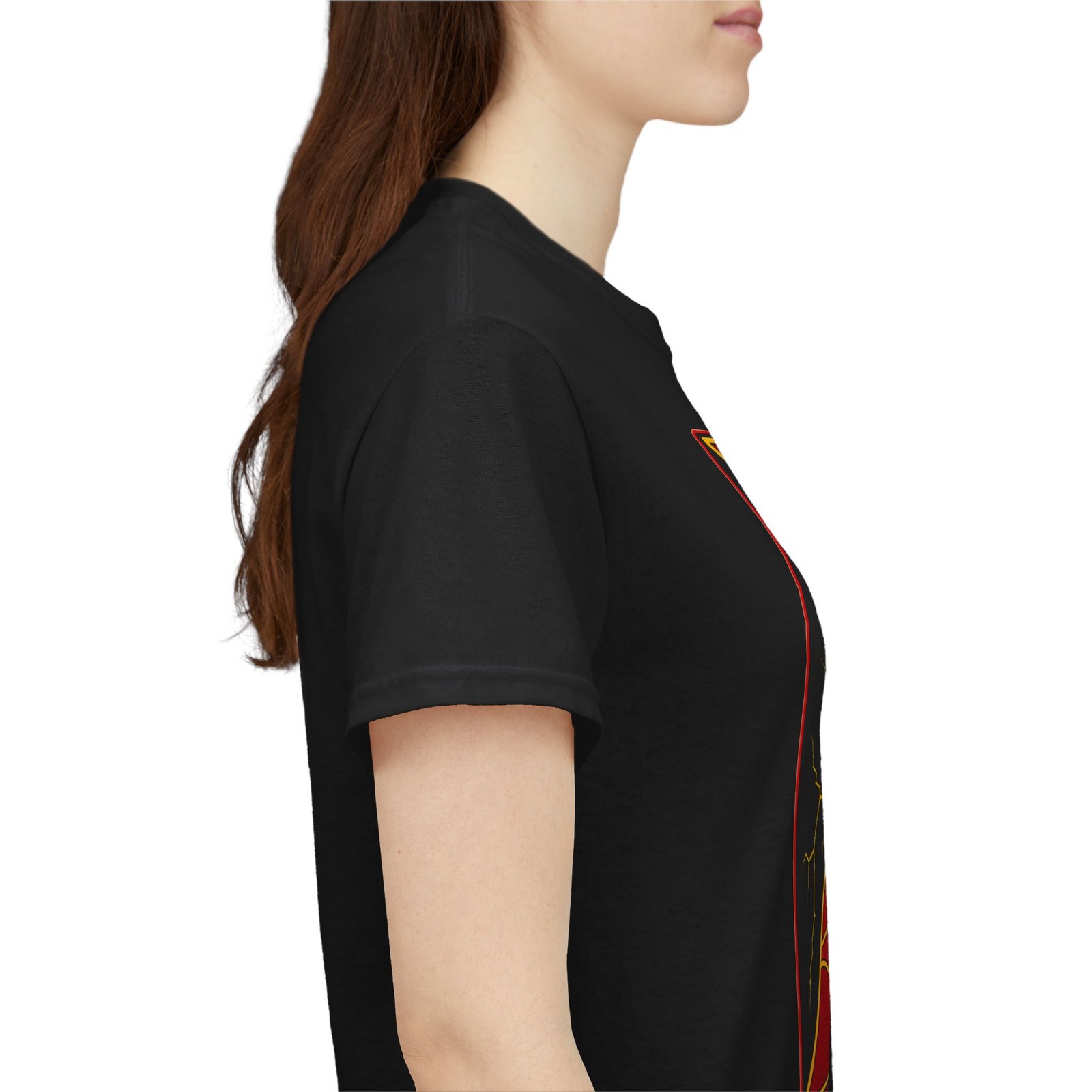 Black Widow – Unisex T-Shirt – Deadly Icon, Comic Book Style - Image 17