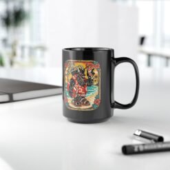 Krampus Island – Black 11oz or 15oz Mug – Naughty Never Looked So Chill - Image 11