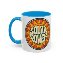 Solar Power – Color Accent Mug – Renewable Morning Energy - Image 12
