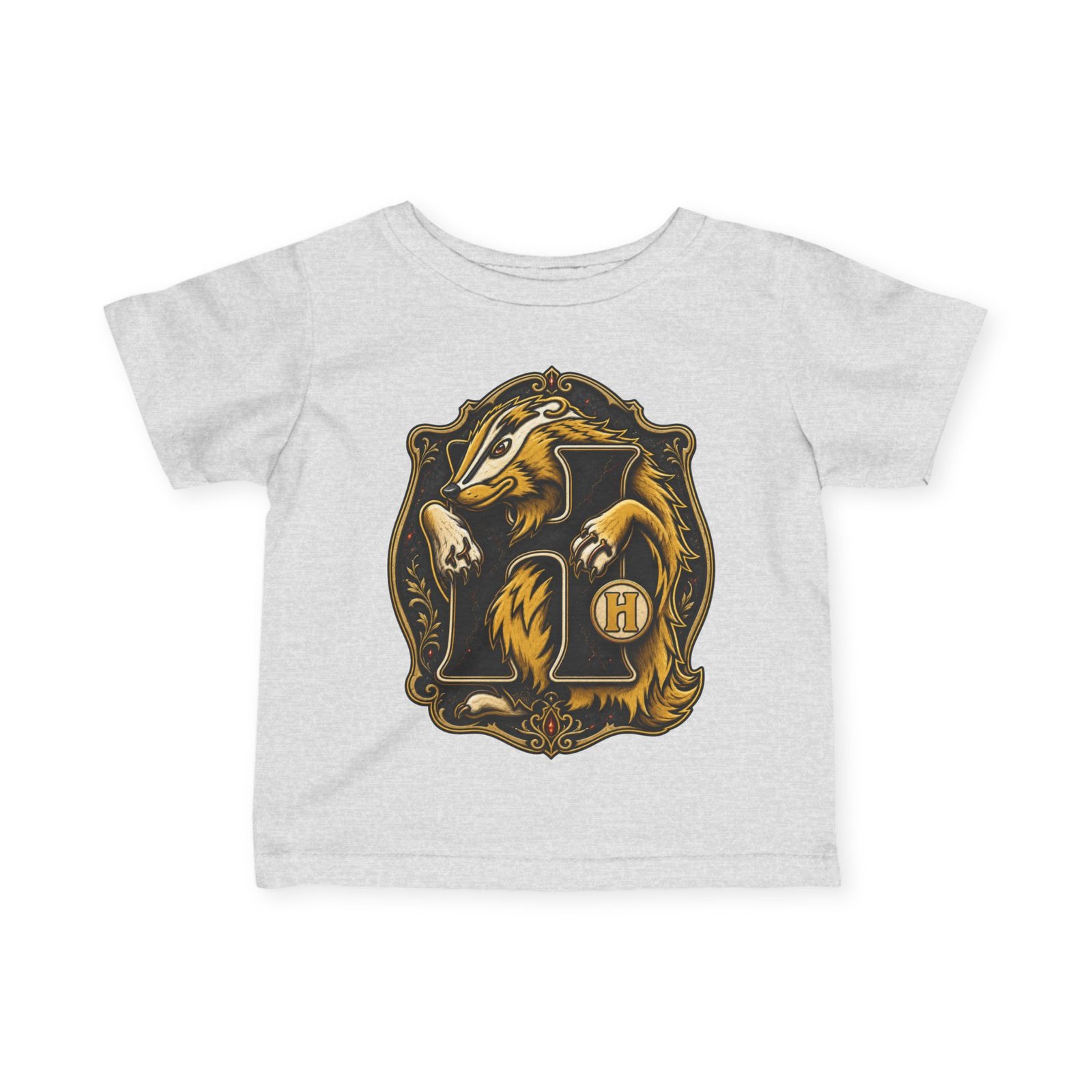 House of Badger – Toddler T-Shirt – Little Wizard, Big House Pride - Image 12