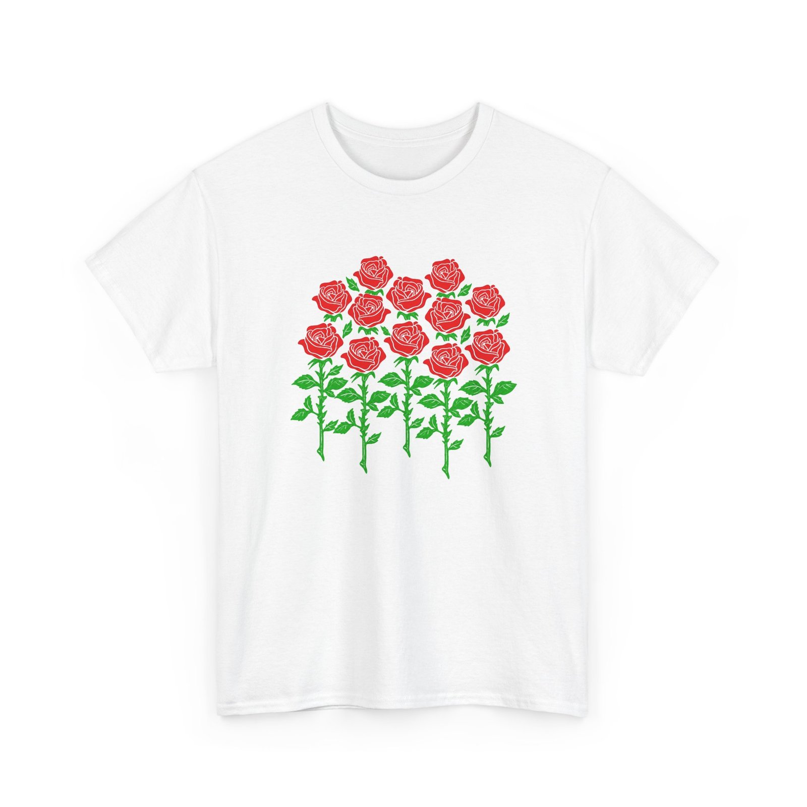 Dozen Roses – Unisex T-Shirt – Flowers That Never Fade
