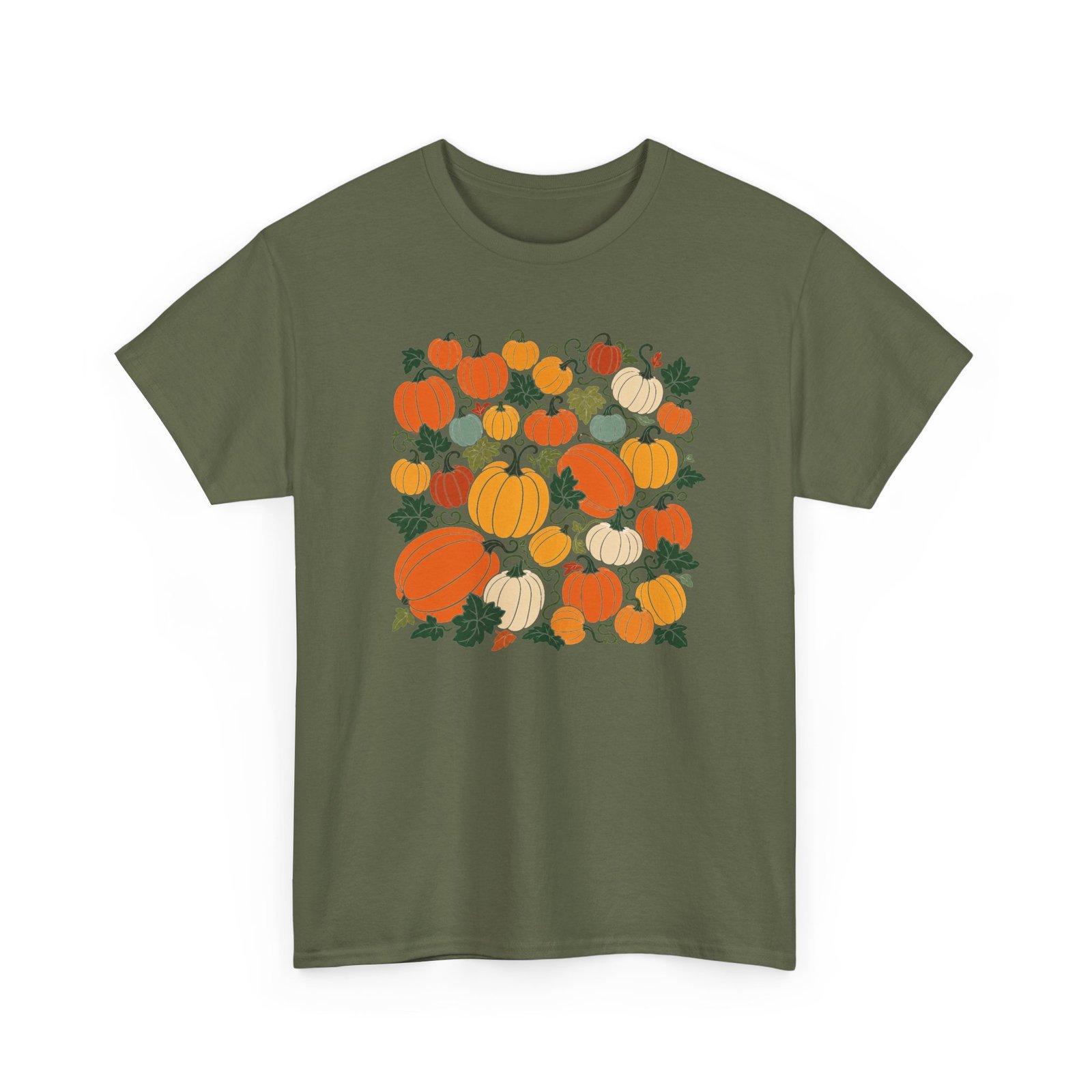 Pumpkin Patch - Unisex T-Shirt – Fall Pumpkin Picking and Harvest Season - Image 13