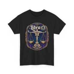 Libra Zodiac - Unisex T-Shirt - Balanced Vibes - Image 10