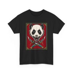Black Metal Panda – Unisex T-Shirt – Cute, Grim, and Brutal