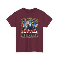 Party Like a Prez - Unisex T-Shirt – George Washington and Abraham Lincoln - Funny History - Image 19