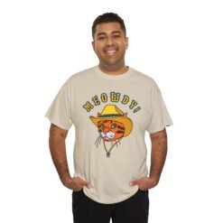Meowdy! Cowboy Cat – Unisex T-Shirt – Howdy, Purrtner - Image 11