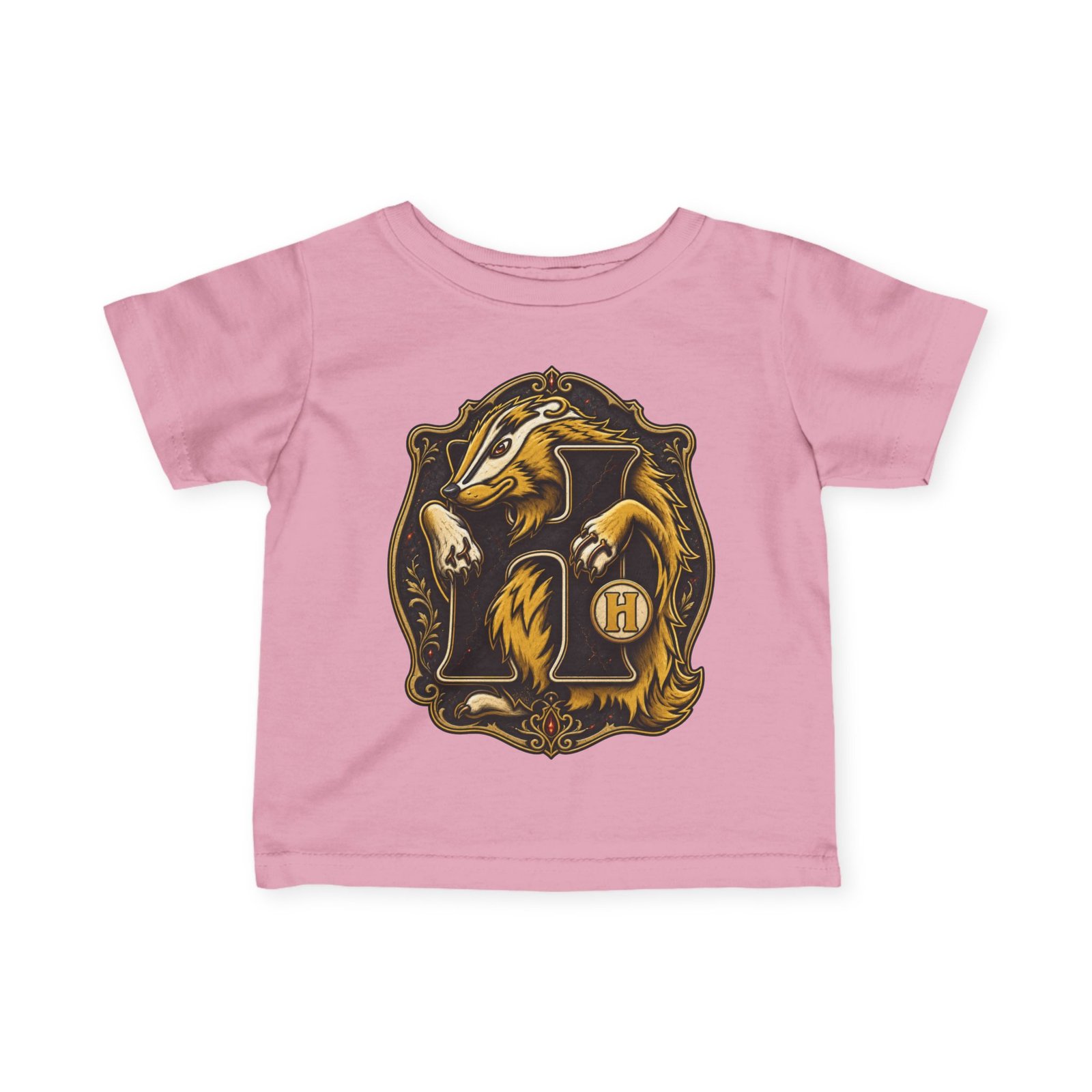 House of Badger – Toddler T-Shirt – Little Wizard, Big House Pride - Image 17