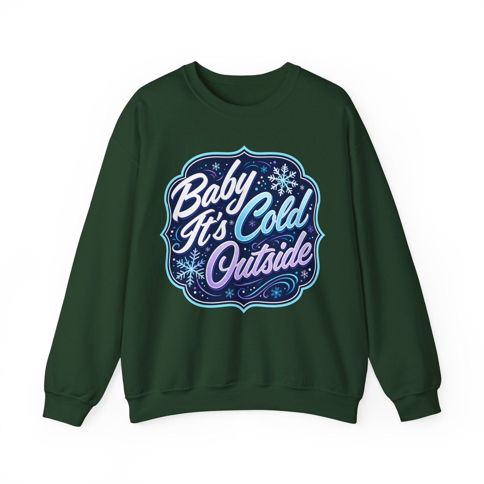 Baby It’s Cold Outside – Unisex Sweatshirt – Warm Style for Chilly Days - Image 11