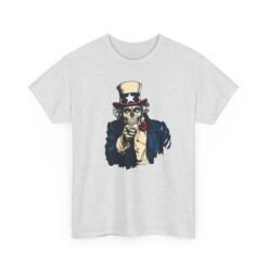 Zombie Uncle Sam - Unisex T-Shirt – He Wants Your Brains! - Image 12