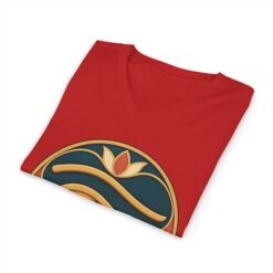Eye of Horus - Unisex V-Neck T-Shirt – Ancient Symbol, Modern Edge - Image 3
