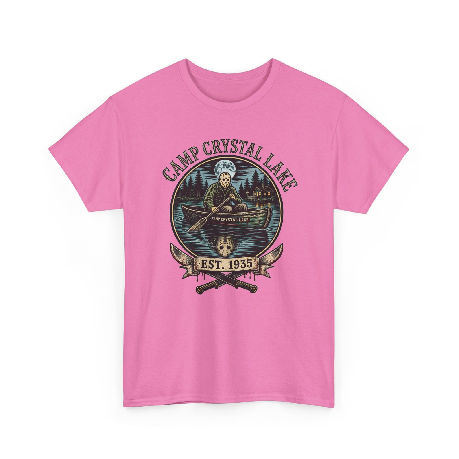 Camp Crystal Lake - Unisex T-Shirt – Friday the 13th Jason Voorhees Horror - Image 22