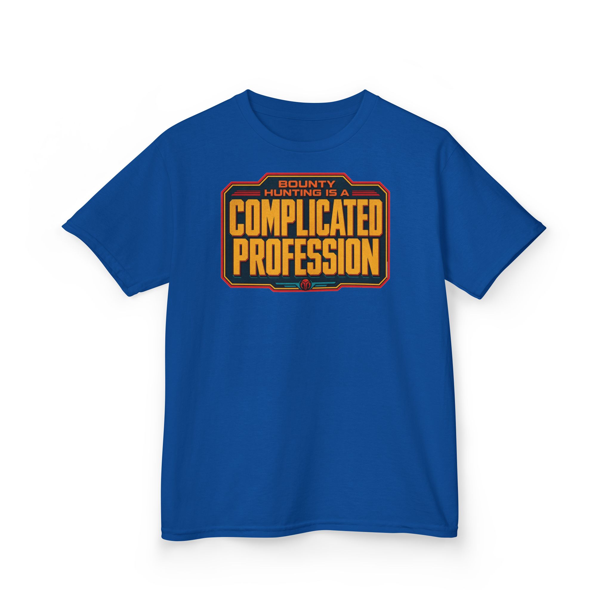 Bounty Hunting Is a Complicated Profession – Kids T-Shirt – Little Hunter, Big Mission - Image 7