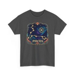 Pisces Constellation - Unisex T-Shirt – Go with the Flow - Image 22