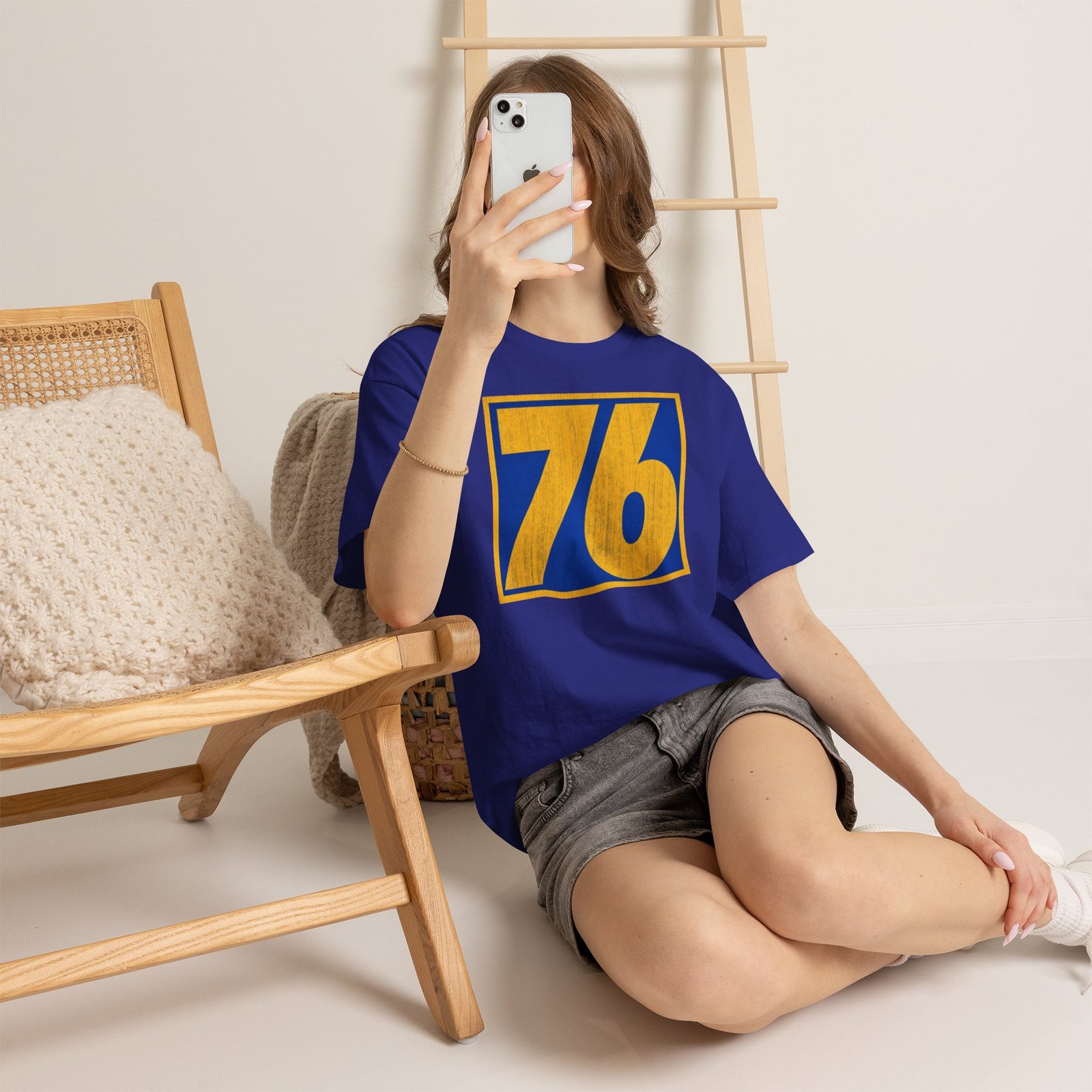 Vault 76 – Unisex T-Shirt – Reclamation Day Starts Here - Image 4
