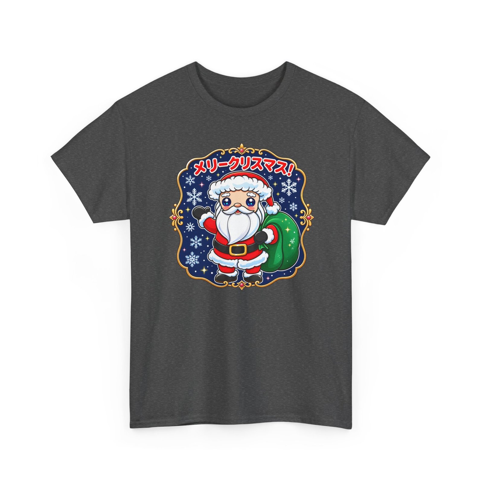 Kawaii Santa - Unisex T-Shirt – メリークリスマス with Extra Cute - Image 15
